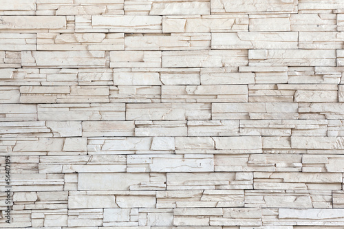 Lacobel White Stone Tile Texture Brick Wall