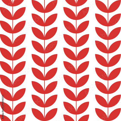  Retro flower pattern seamless background