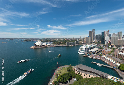 Lacobel Opera house is the landmark of Sydney