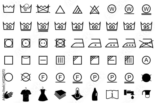 W schezeichen Pflegesymbole W sche Waschen Reinigen Stockfotos Und w-schezeichen-pflegesymbole-w-sche-waschen-reinigen-stockfotos-und