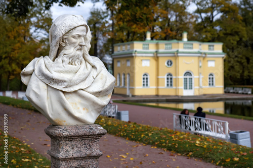 Poster Statue in the Catherine park in Pushkin (Former Tsarskoe Selo),S