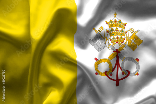 Fototapeta Vatican flag