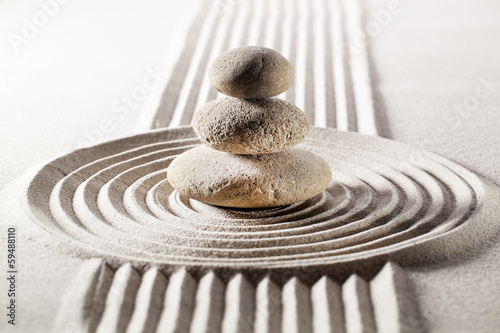 Fototapeta mineral meditation for relaxation