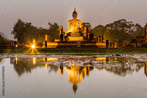  Sukhothai historical park, the old town of Thailand