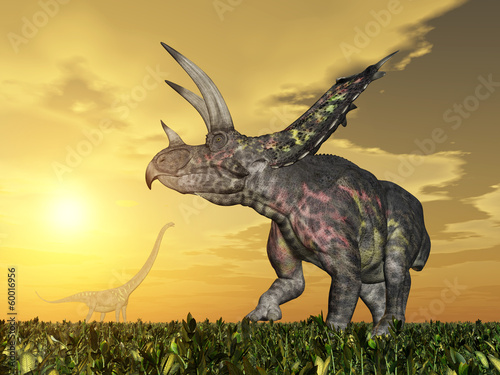 Fototapeta Dinosaur Pentaceratops