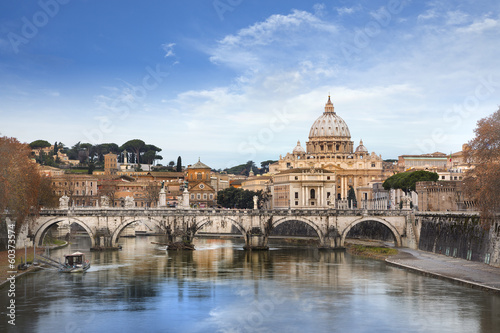 Fototapeta Vatican - Basilique Saint-pierre de Rome