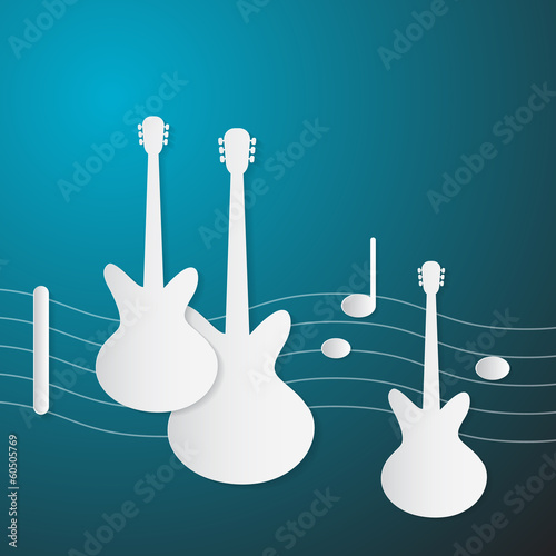 fondo-azul-abstracto-de-la-musica-guitarras-y-personal