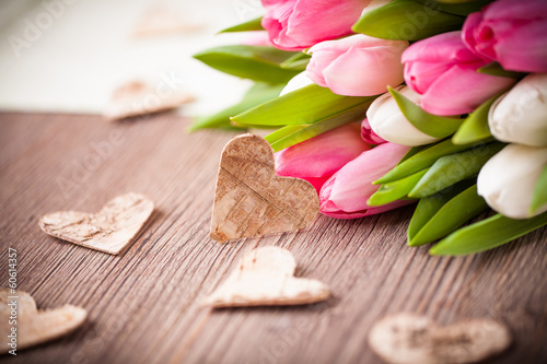 Lacobel Herzchen und Tulpen
