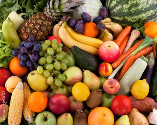 Fototapeta Vegetables and fruits
