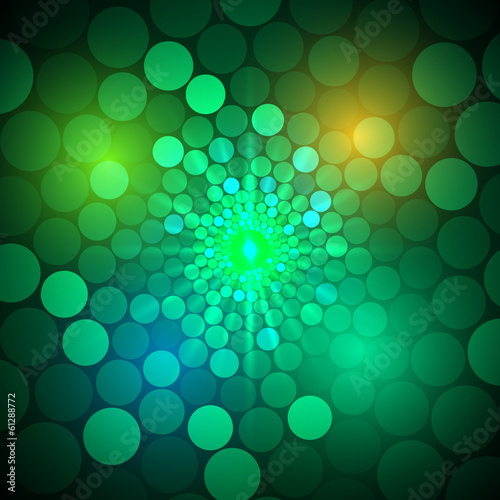  Vector abstract bright background with circles