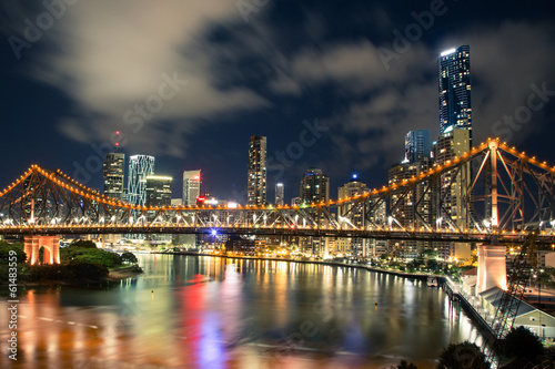 Fototapeta Brisbane at Night