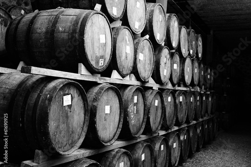 Poster Wine barrels