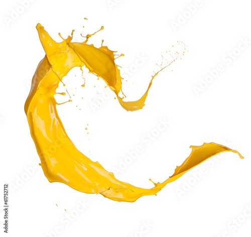 Lacobel Yellow splash