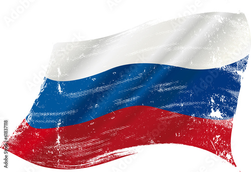 Lacobel Russian grunge flag