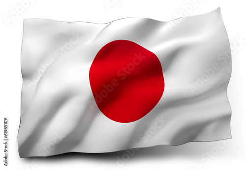 Lacobel flag of Japan