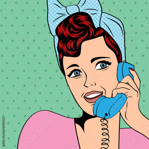 kobieta-rozmowy-przez-telefon-ilustracja-pop-art