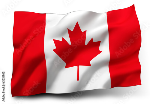 Fototapeta flag of Canada