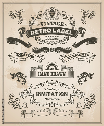 kaligraficzne-elementy-projektu-vintage-transparent-i-wektor-wstazka