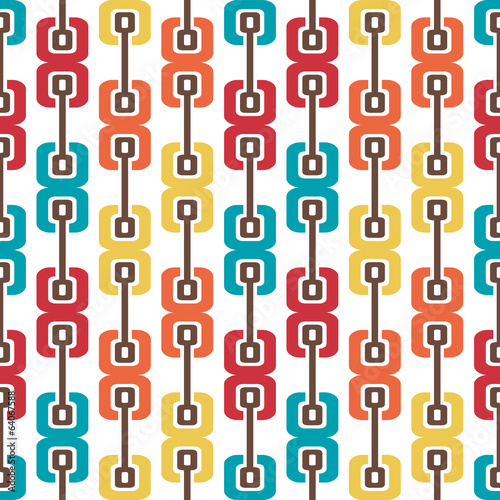  Retro abstract seamless pattern