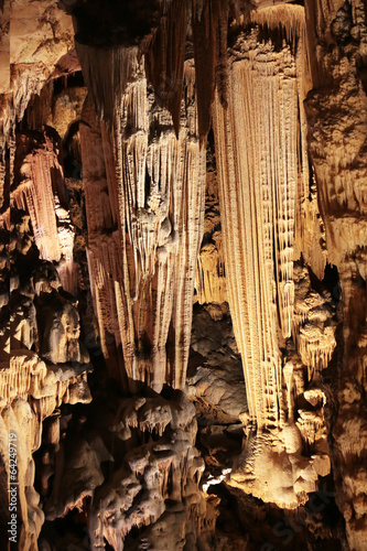 Fototapeta drapé de grotte