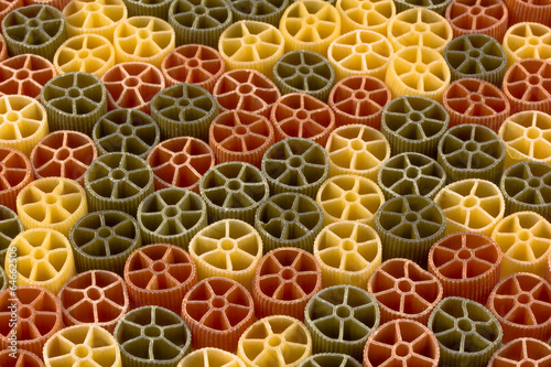Fototapeta round shape pasta