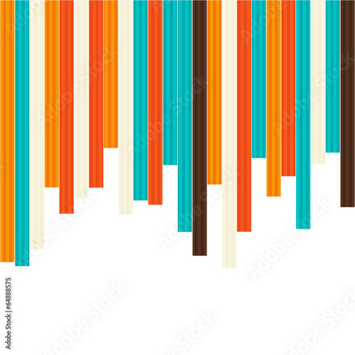 Fototapeta Seamless colorful striped background