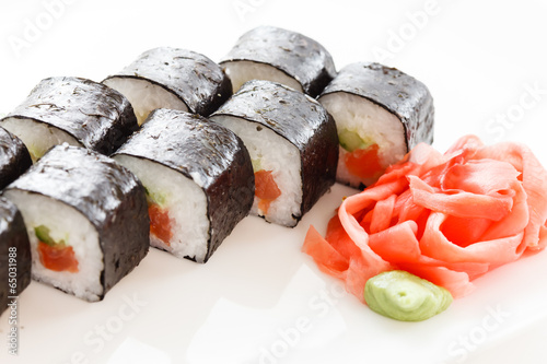 Fototapeta sushi on plate