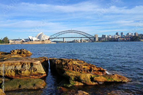 Fototapeta Sydney Opera House and Harbour Bridge