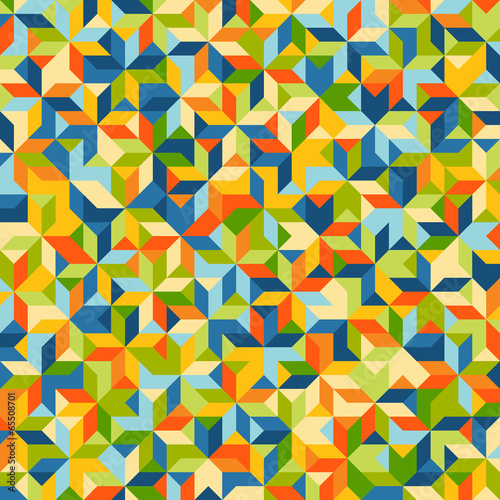  Abstract Mosaic Pattern