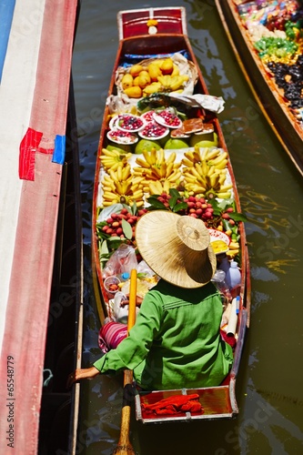 Fototapeta Floating market