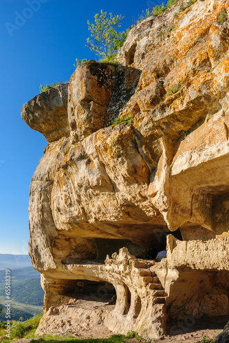 Lacobel Caves at Tepe Kermen, Crimea