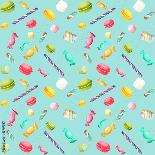  Candy seamless pattern