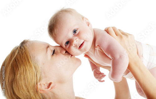 Fototapeta Mother with baby
