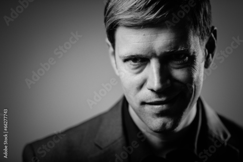 "Handsome caucasian man with deep depression" Stock photo and royalty-free ...