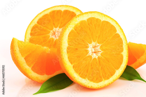  Orange halves and wedges