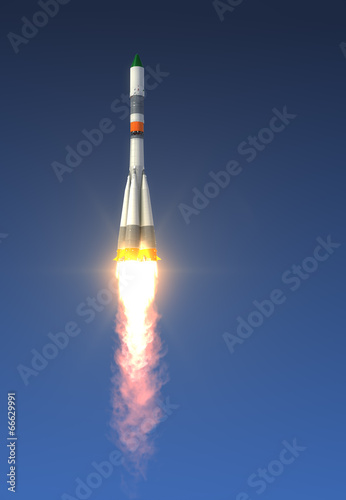 Cargo Rocket Launch