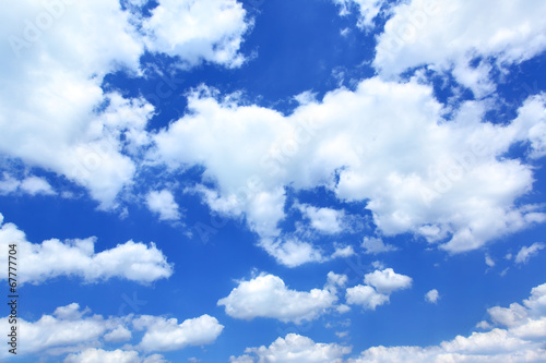 Fototapeta Blue sky with clouds