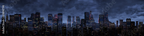 Lacobel Night city panorama