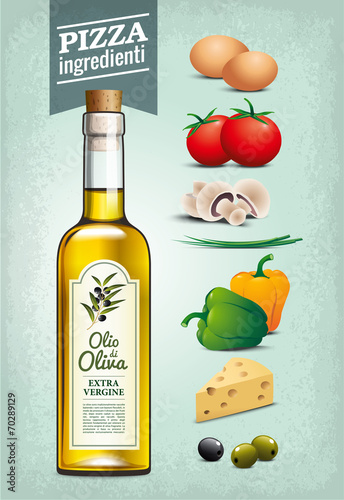 oliwa-z-oliwek-skladniki-pizzy-vintage-tekstury