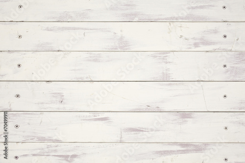  白い木板