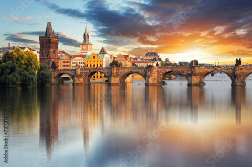 Prague - Charles bridge, Czech Republic