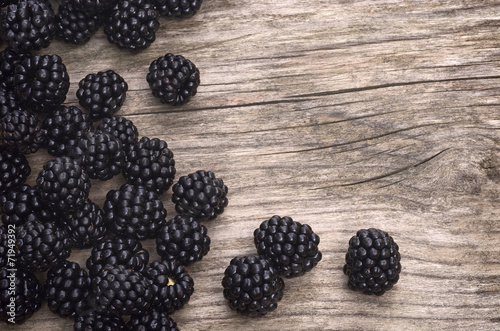 blackberries background © vainillaychile