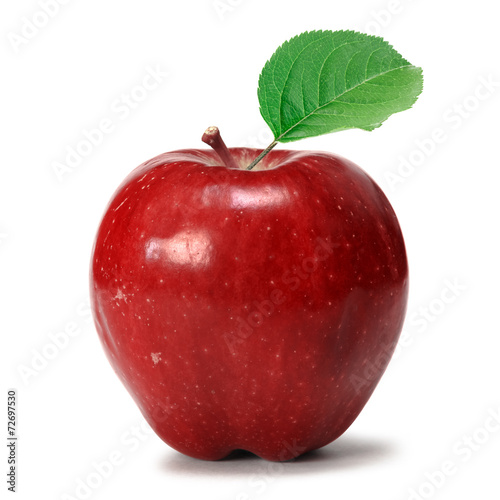 Red apple poster