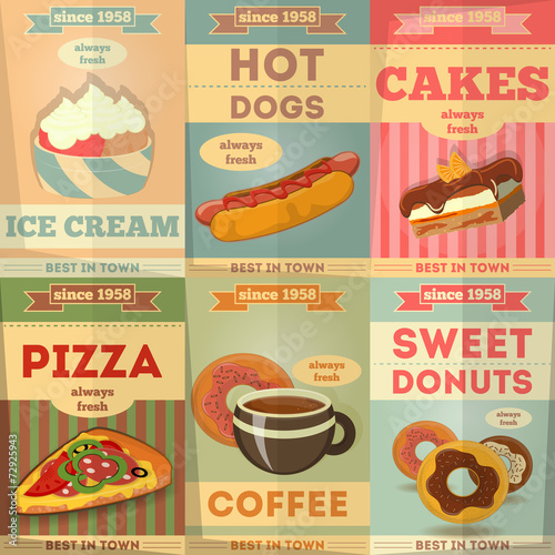 Fototapeta Food Posters