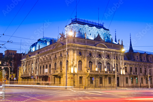 Poznanski's Palace in Lodz, Poland