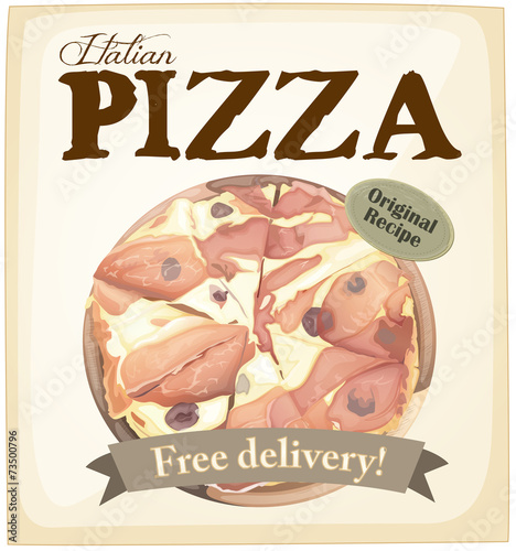  Pizza poster