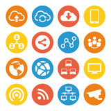 Networking Icons poster