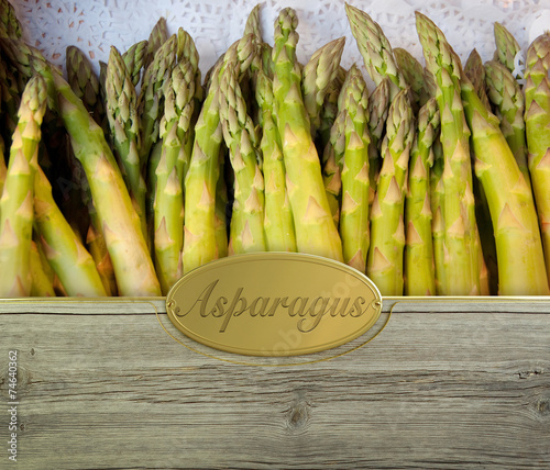 Asparagus labeled