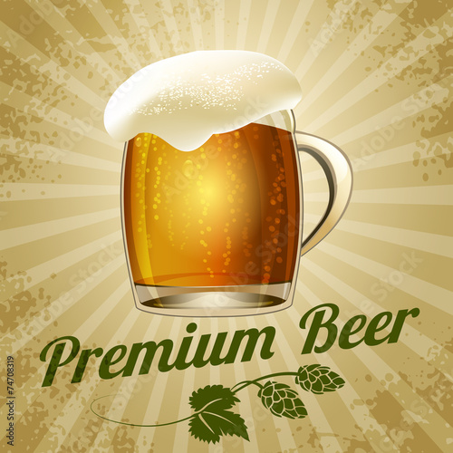 Lacobel beer poster