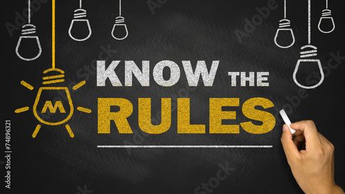know the rules